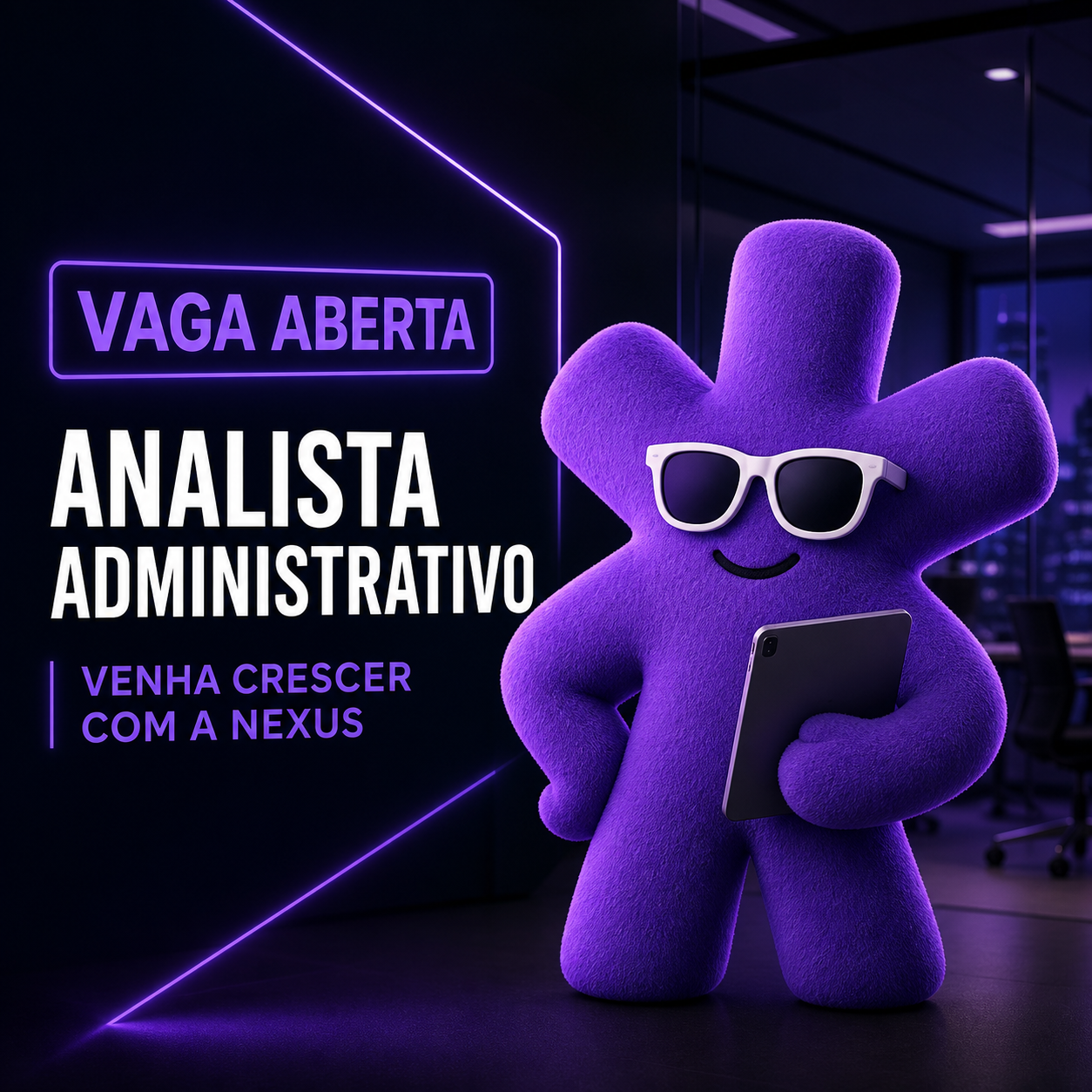 Arte da vaga Analista Administrativo